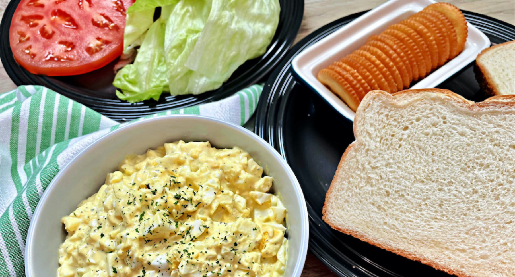 white egg salad